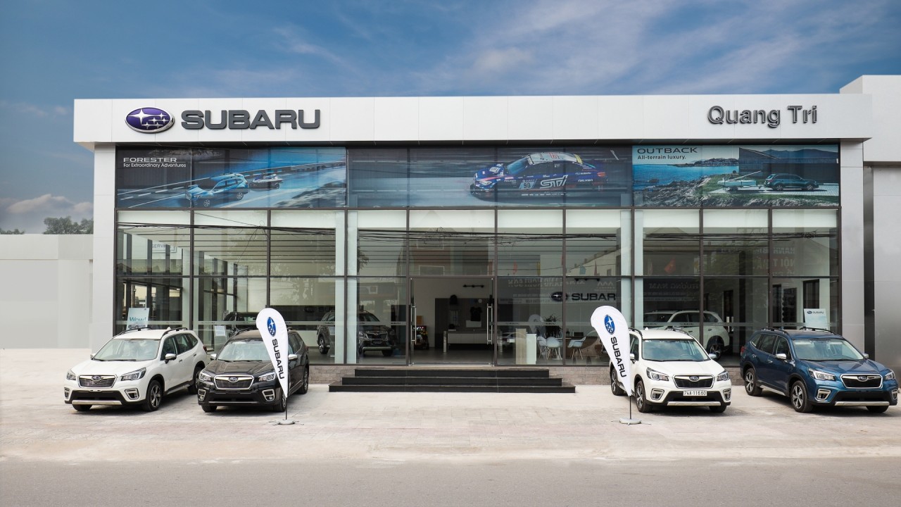 Subaru khai trương đại lý đầu tiên tại Quảng Trị