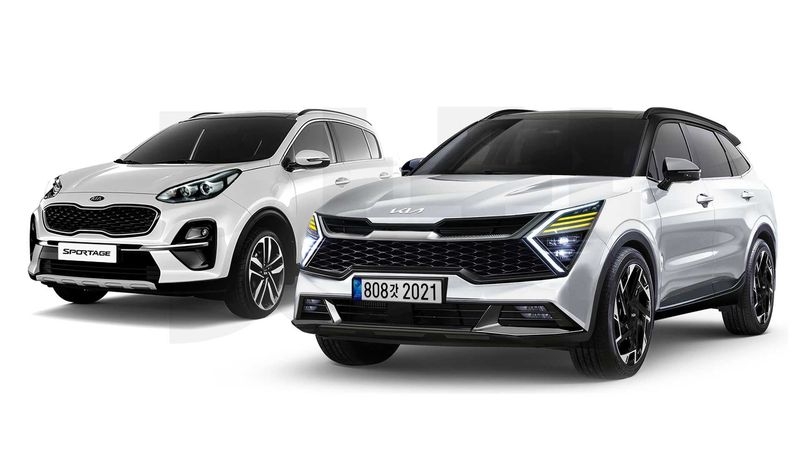Cận cảnh Kia Sportage 2022 sắp được ra mắt