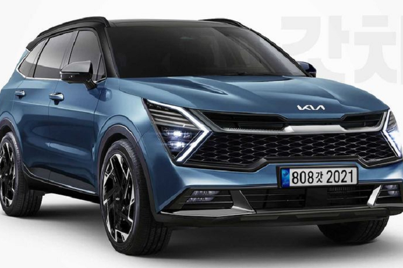 Cận cảnh Kia Sportage 2022 sắp được ra mắt