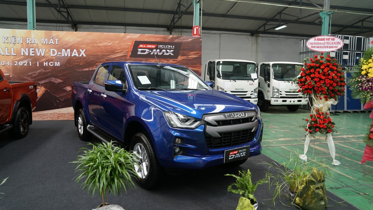 Isuzu D-max 2021 ra mắt tại Việt Nam với giá từ 630 triệu đồng