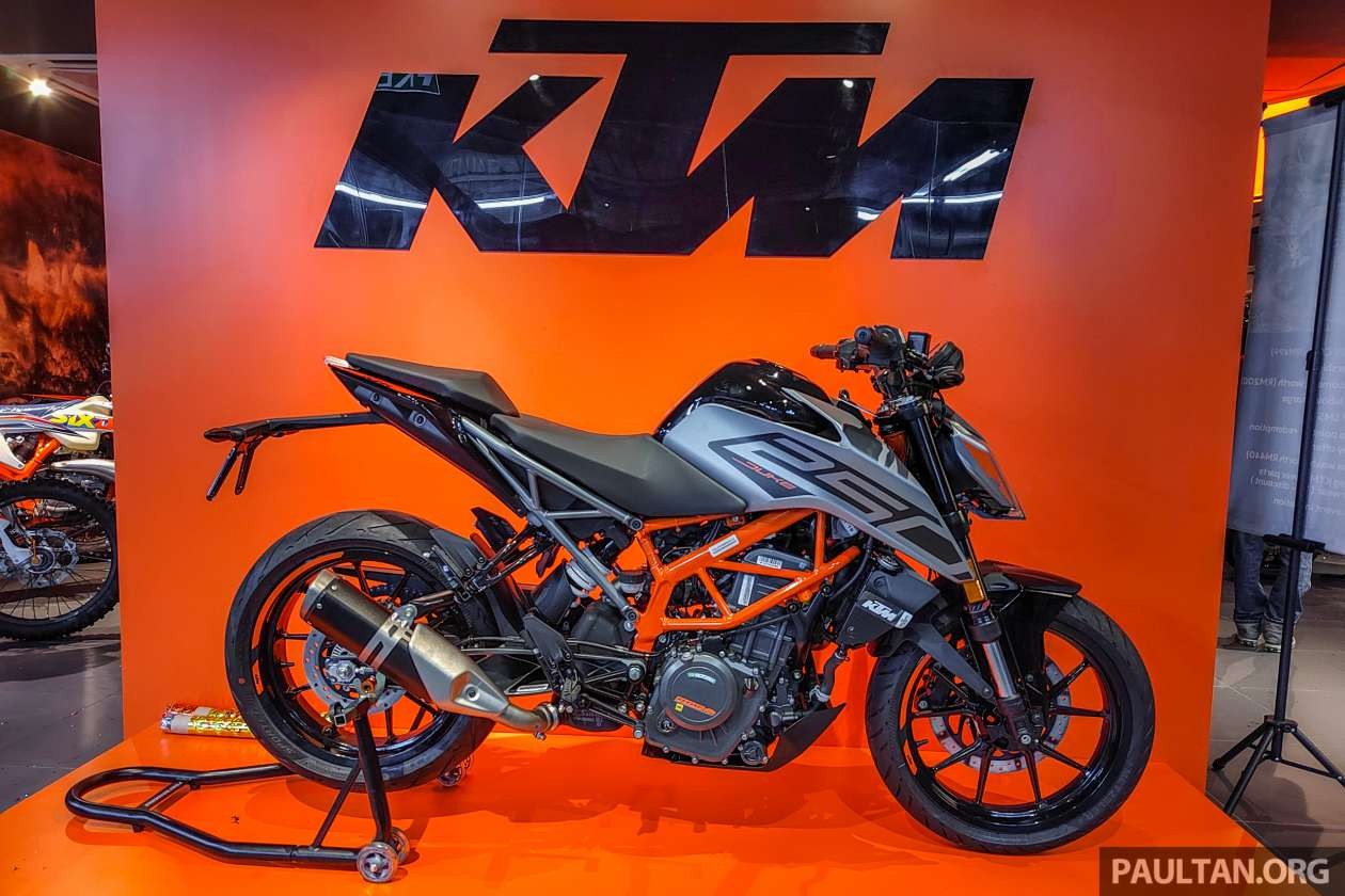 KTM Duke 250 2022 có thêm màu mới