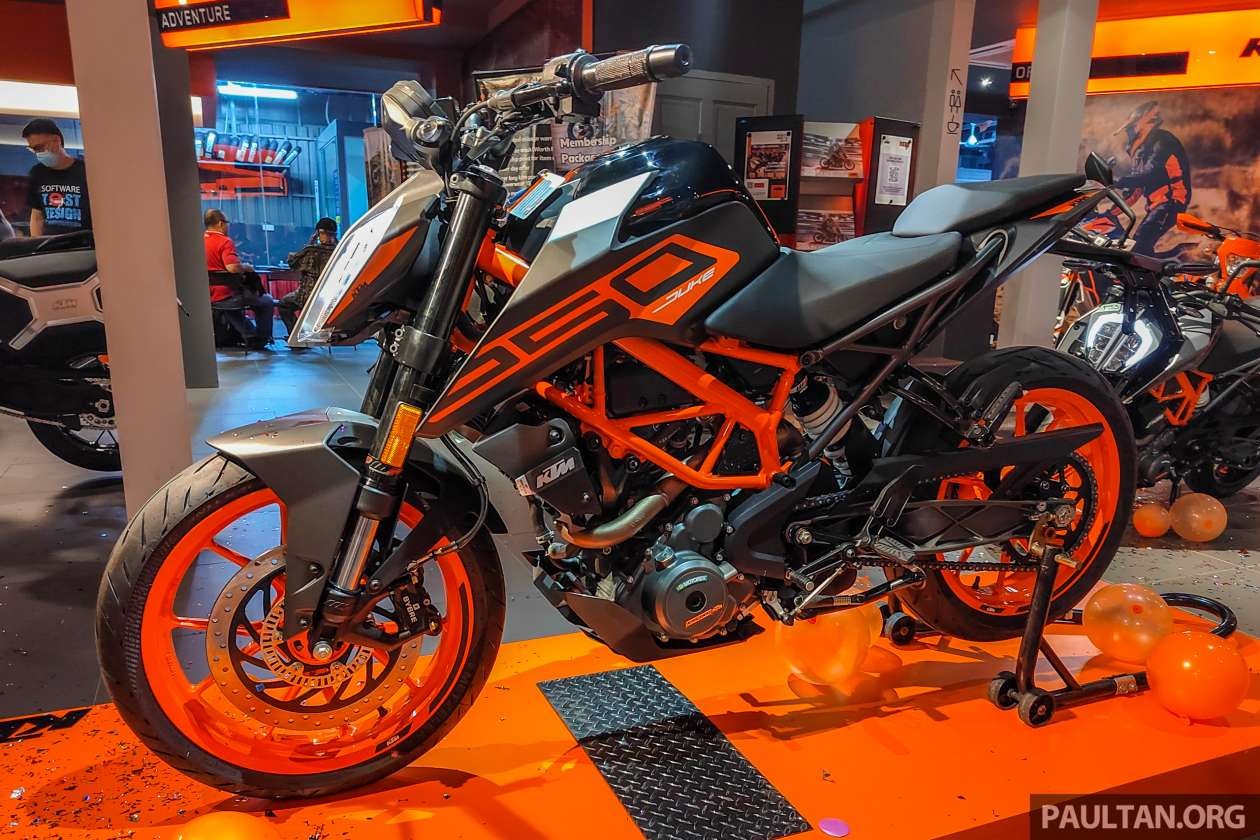 KTM Duke 250 2022 có thêm màu mới