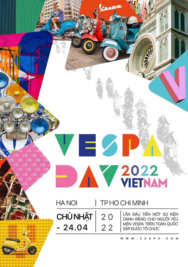Vespa Day sẽ trở thành sự kiện thường niên tại Việt Nam