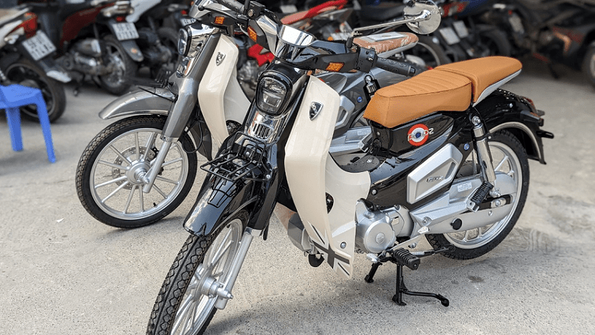 Xe máy GPX POPZ 110 kiểu dáng giống Honda Super Cub về Việt Nam