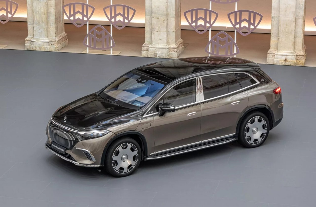 Xe điện siêu sang Maybach EQS 680