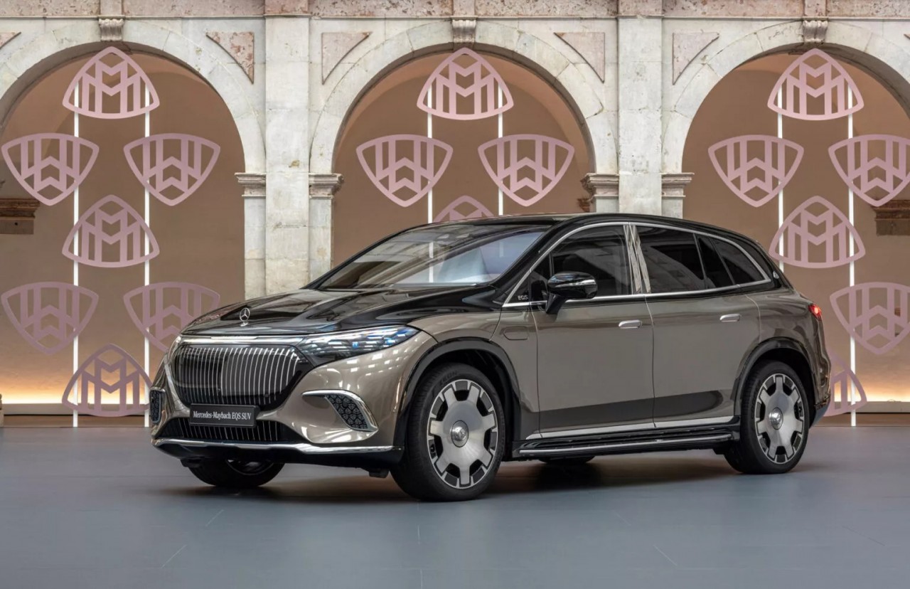 Xe điện siêu sang Maybach EQS 680