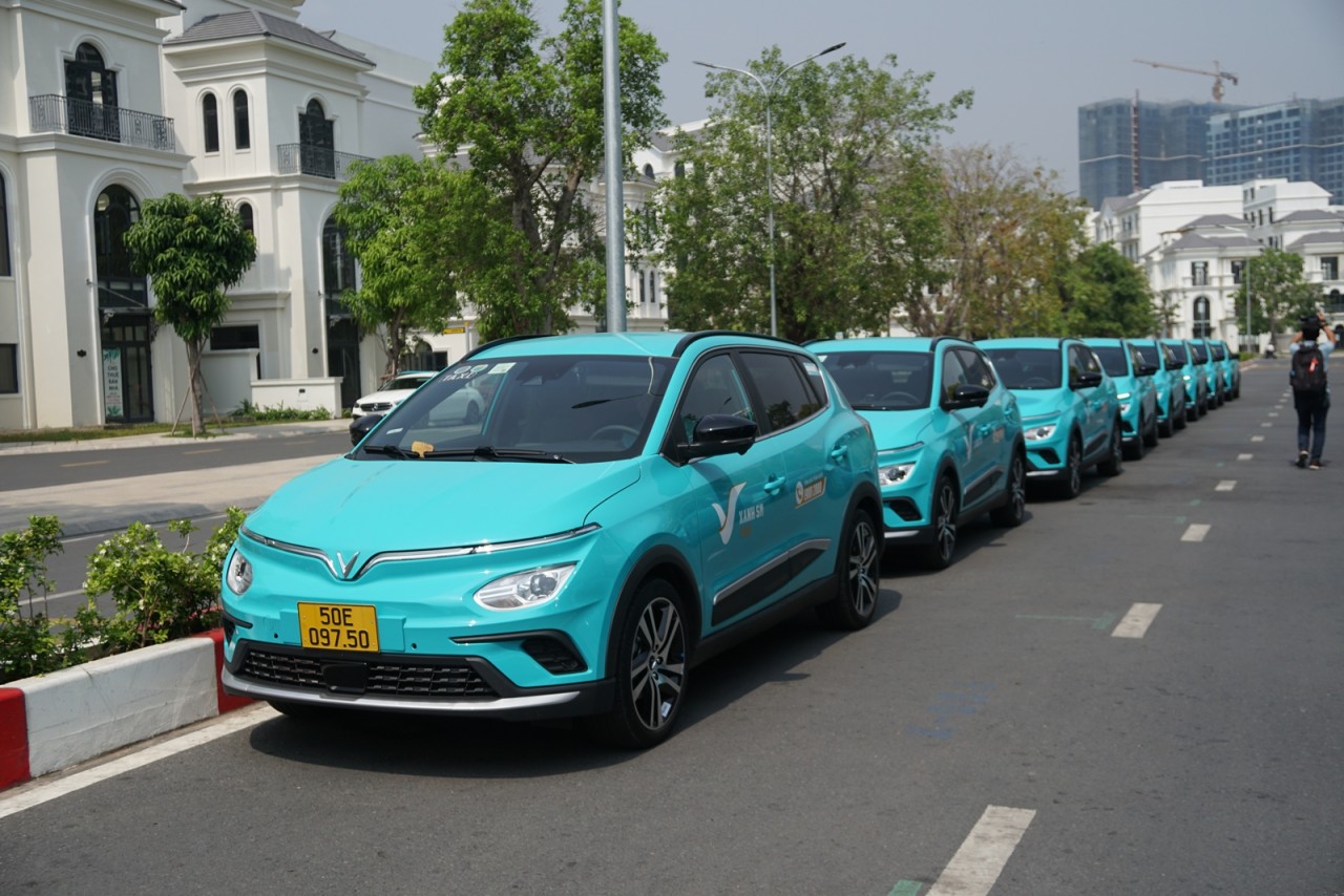 Dịch vụ Taxi Xanh SM có mặt tại Tp. HCM với quy mô 600 xe