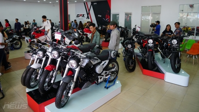 Hãng xe máy Thái Lan GPX Racing mở cửa hàng đầu tiên tại Việt Nam
