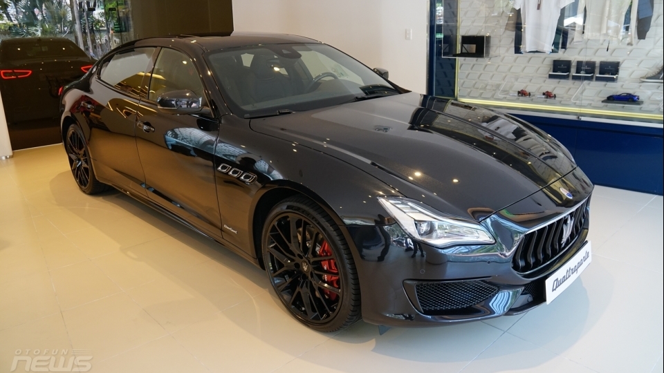 Maserati Quattroporte GranSport GTS Nerissimo cực hiếm có mặt tại Việt Nam