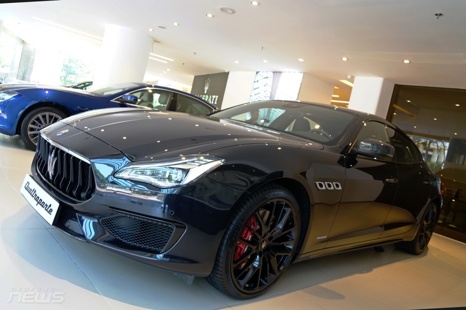 maserati quattroporte gransport gts nerissimo sieu hiem co mat tai viet nam