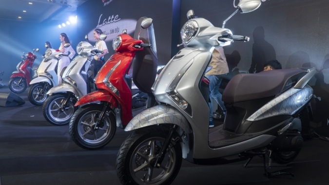 Yamaha Latte 125cc xe tay ga dành cho nữ với giá 38 triệu đồng