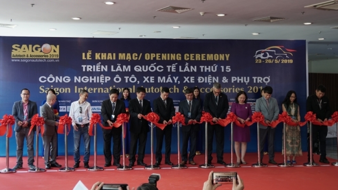 Triển lãm Saigon Autotech & Accessories 2019 chính thức khai mạc