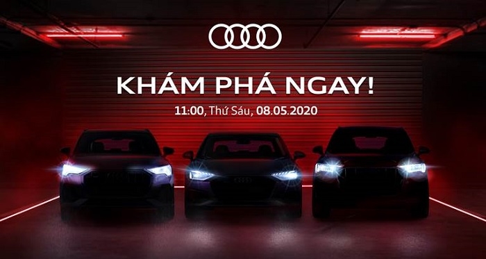 audi viet nam chuan bi ra mat truc tuyen 3 mau xe moi