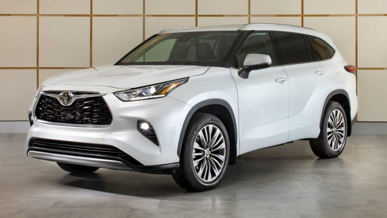 Toyota Highlander 2023 sẽ không dùng động cơ V6