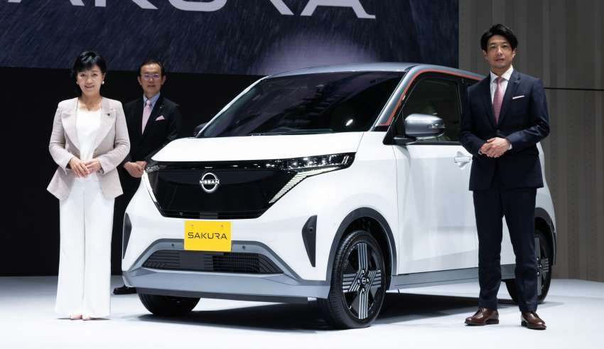 Sakura mẫu xe điện giá rẻ, cỡ nhỏ đầu tiên của Nissan