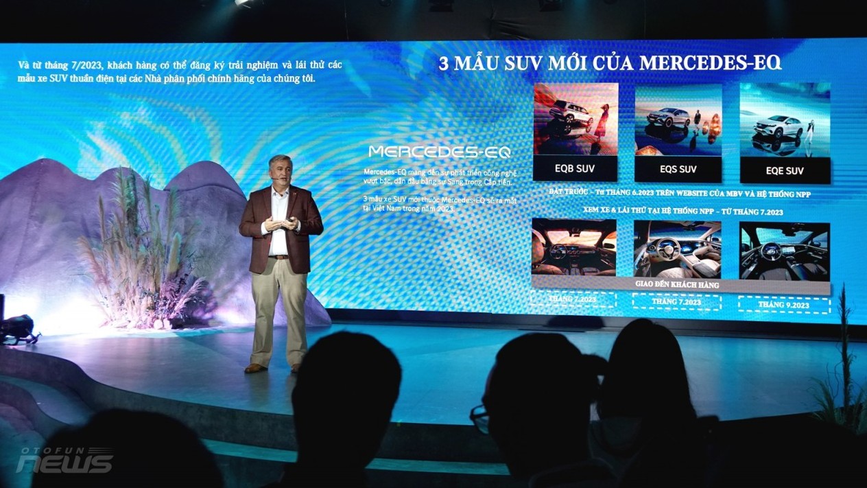 Mercedes-Benz mang thêm 3 mẫu xe điện về Việt Nam trong năm 2023