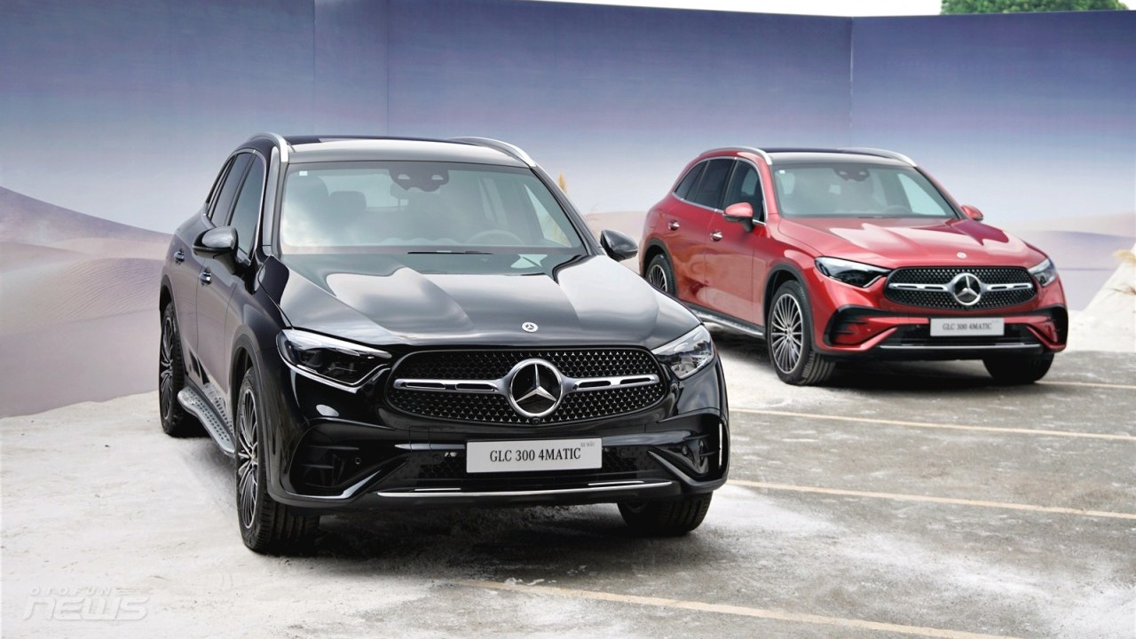 Cận cảnh Mercedes-Benz GLC 300 4MATIC giá 2,8 tỷ đồng