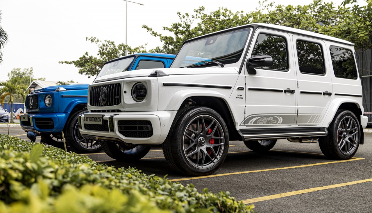 Cận cảnh Mercedes AMG G63 Edition 55 từ 12,6 tỷ đồng tại Việt Nam