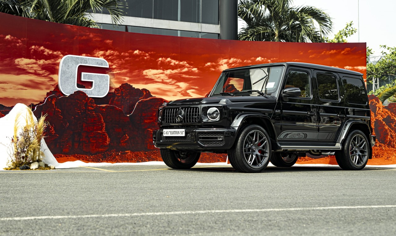 Cận cảnh Mercedes-AMG G63 Edition 55 từ 12,6 tỷ đồng tại Việt Nam