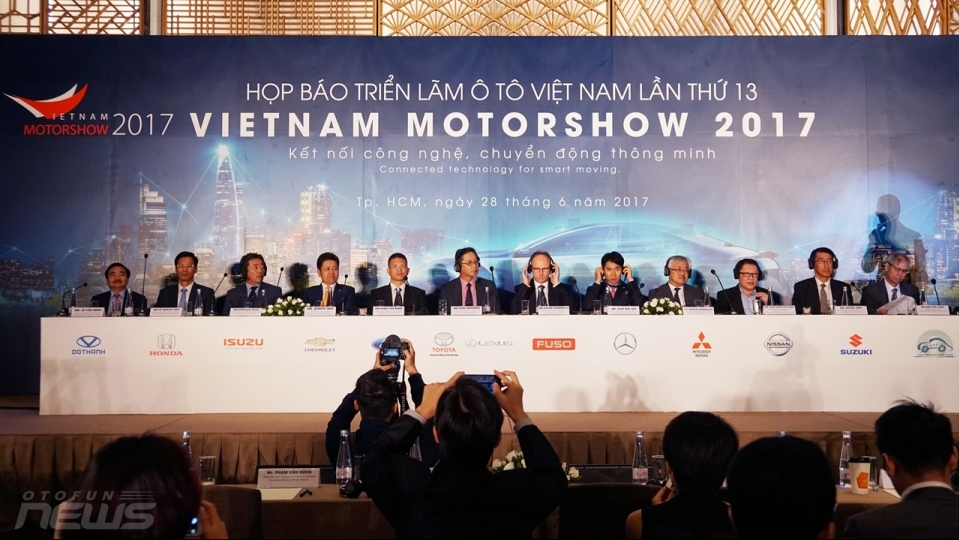 VietNam Motorshow 2017 sẽ diễn ra từ ngày 2/8 đến 5/8 tại TP Hồ Chí Minh