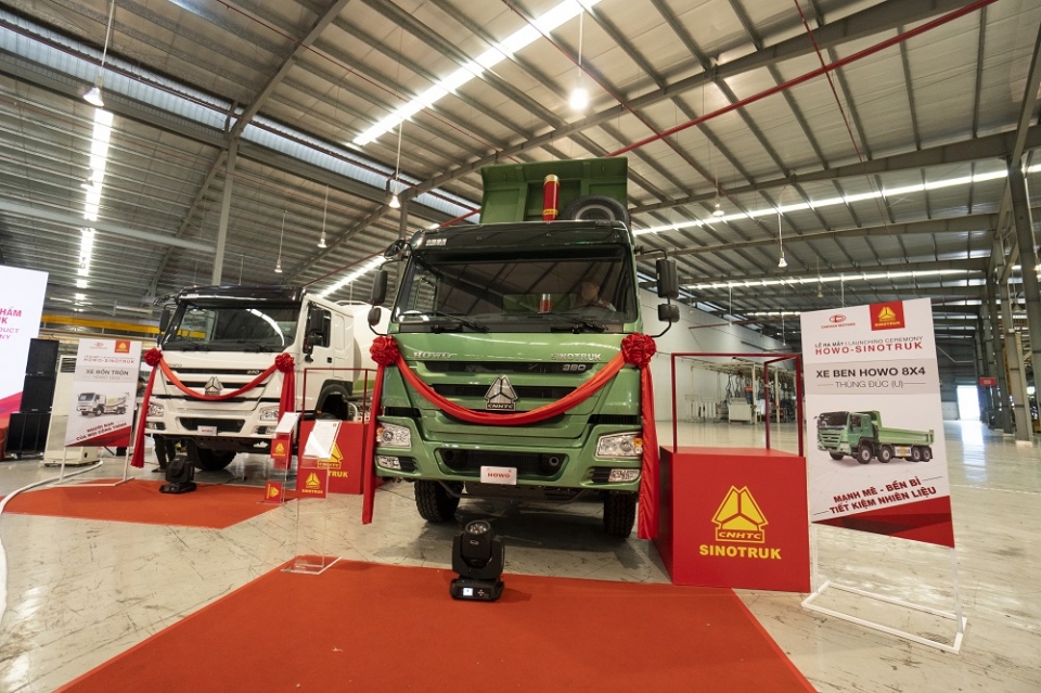 daehan motors gioi thieu dong xe tai hang nang howo sinotruk
