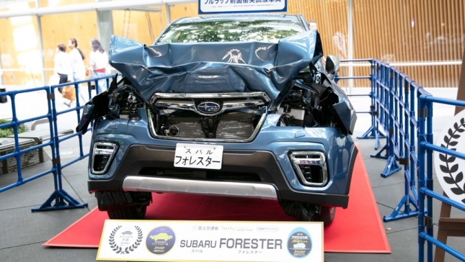 Subaru Forester 2019 nhận giải an toàn cao nhất