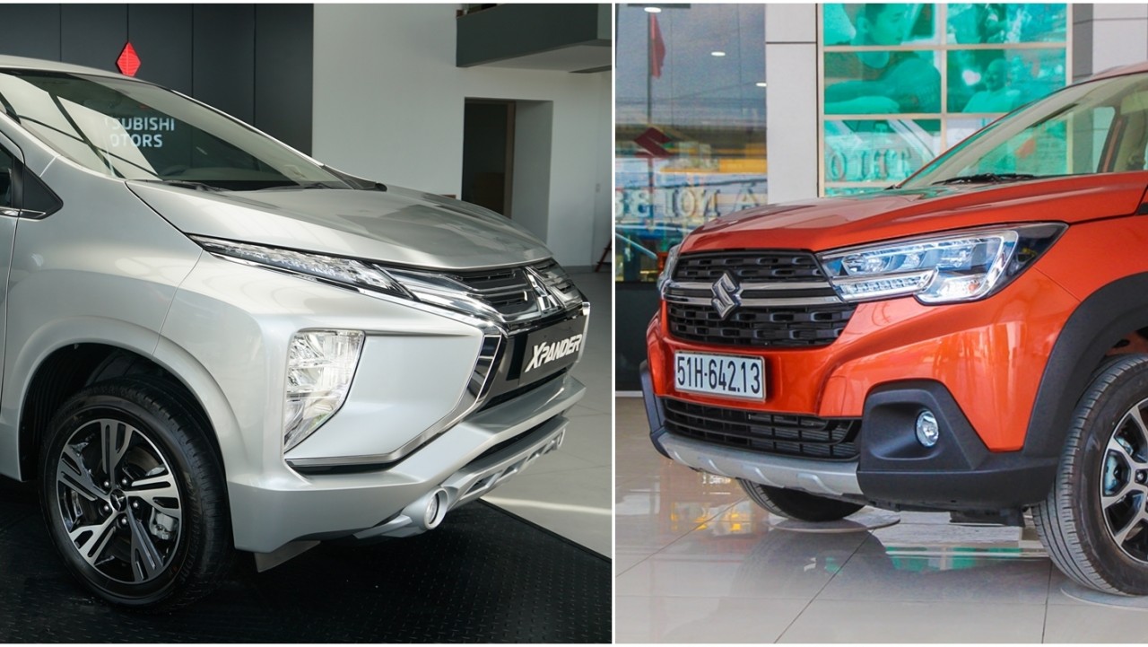 So sánh Mitsubishi Xpander và Suzuki XL7