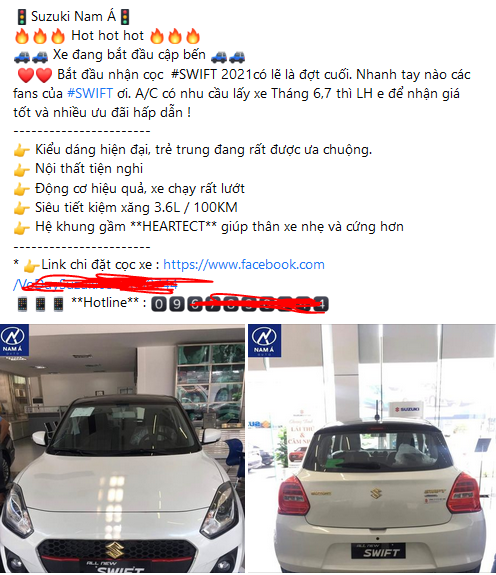Đại lý bắt đầu nhận cọc Suzuki Swift 2021, giá dự kiến 550 triệu đồng