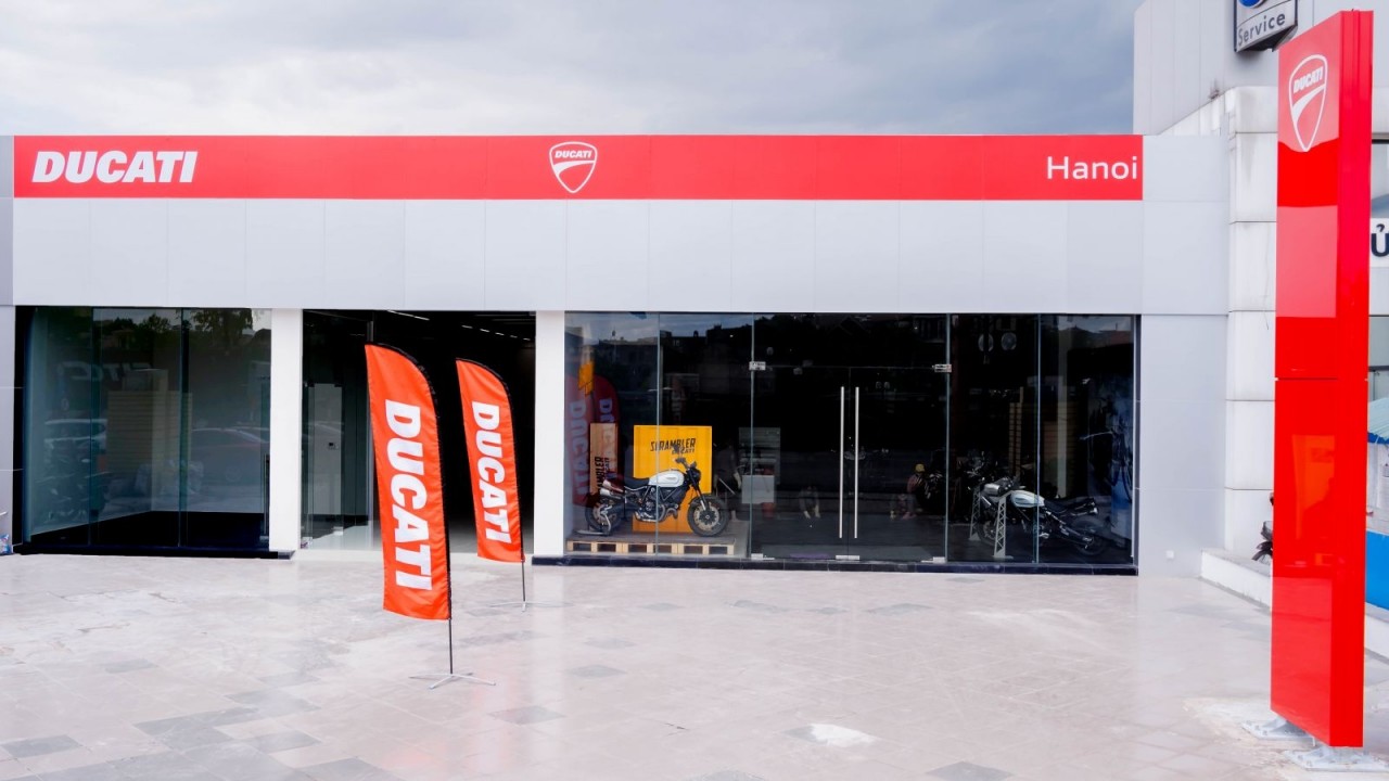 Ducati khai trương phòng trưng bày và xưởng dịch vụ mới tại Hà Nội