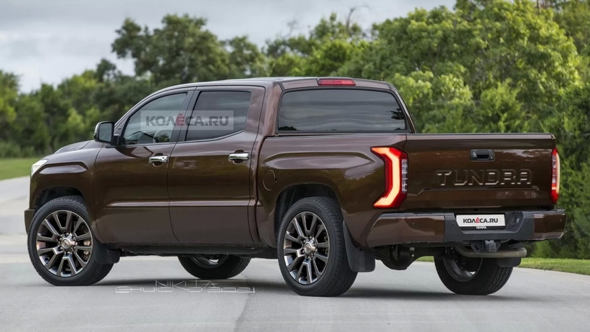 Lộ ảnh Toyota Tundra 2022, trang bị sẵn đèn 'Led light bar' cho người chơi off-road