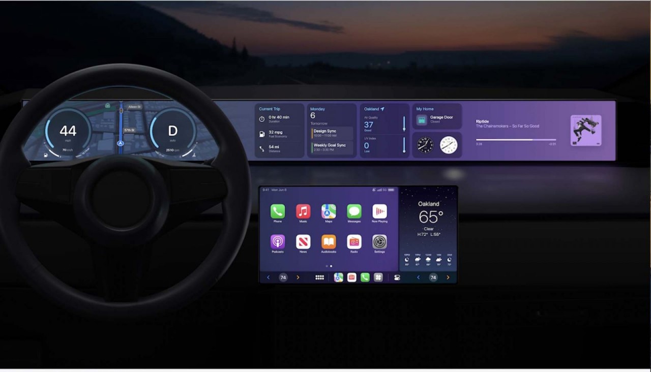 Apple CarPlay mới sẽ can thiệp sâu vào hệ điều hành của xe