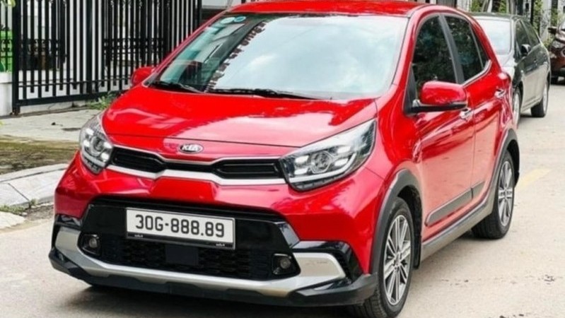 Kia Morning đeo biển 'tứ quý' được rao bán với giá 700 triệu đồng