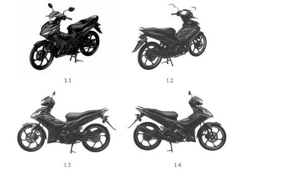 Yamha đăng ký bảo hộ kiểu dáng Exciter 135 tại Việt Nam