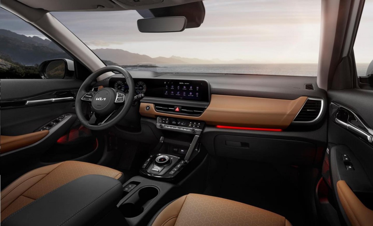 Kia Seltos 2023 lộ diện tại Hàn Quốc