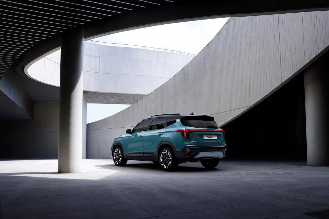 Kia Seltos 2023 lộ diện tại Hàn Quốc