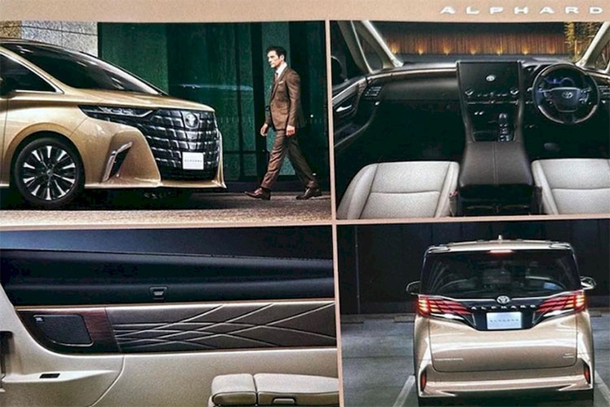 Toyota Alphard 2024 lộ giá bán cận ngày ra mắt