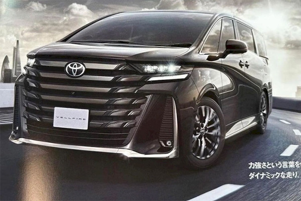 Toyota Alphard 2024 lộ giá bán cận ngày ra mắt
