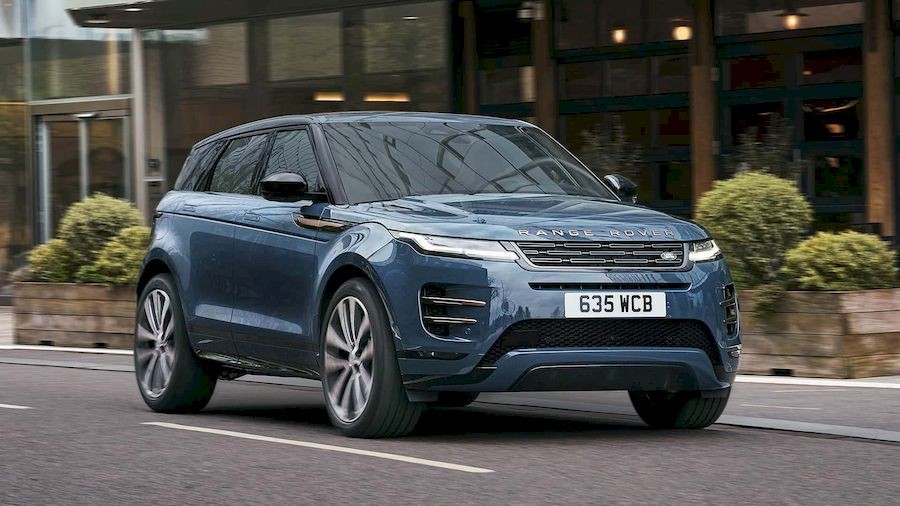 Cận cảnh Range Rover Evoque 2024 với nội thất mới