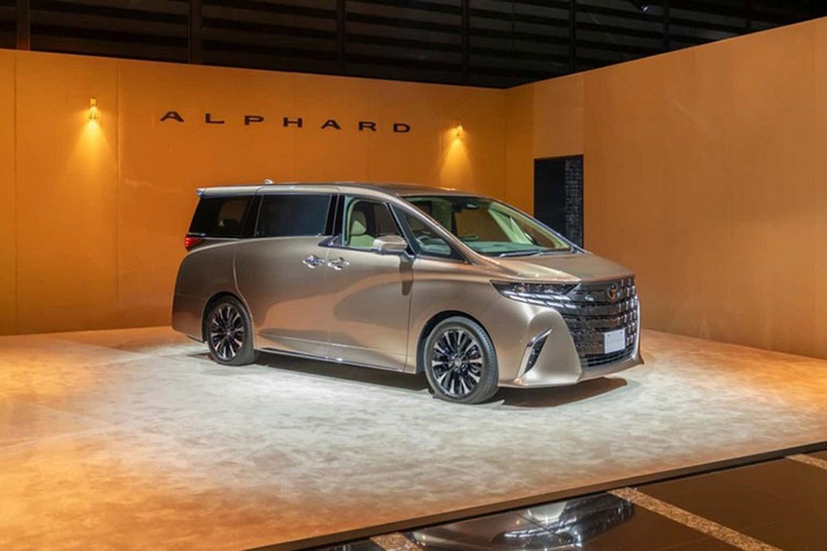 Toyota Alphard 2024 ra mắt Toyota Alphard 2024 ra mắt