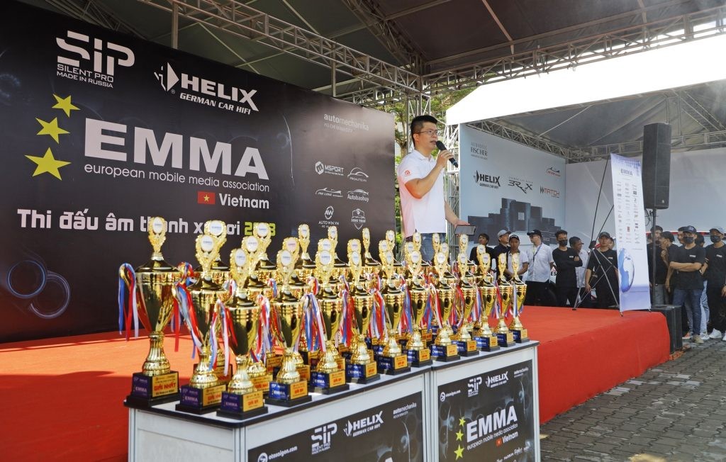 Giải đấu âm thanh xe hơi EMMA Vietnam 2023 với 66 xe tham gia thi đấu