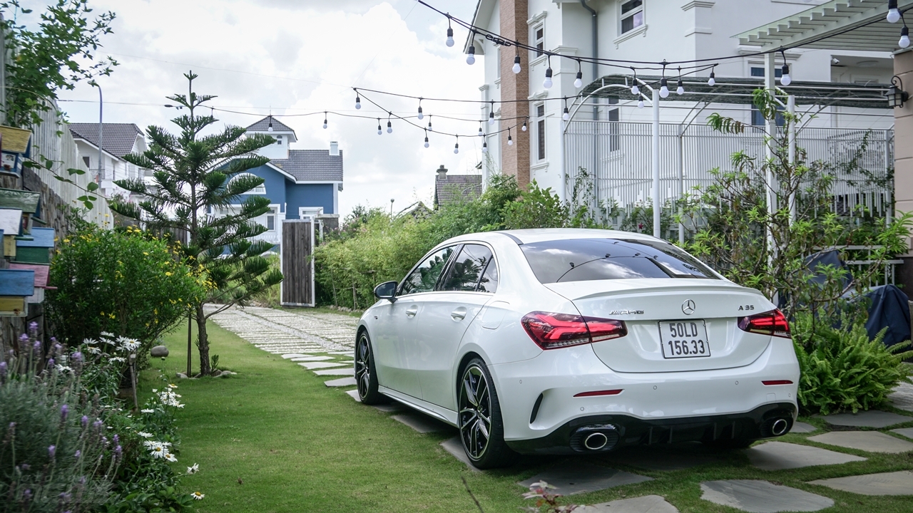 danh gia mercedes amg a35 sedan xe the thao cho nguoi moi choi