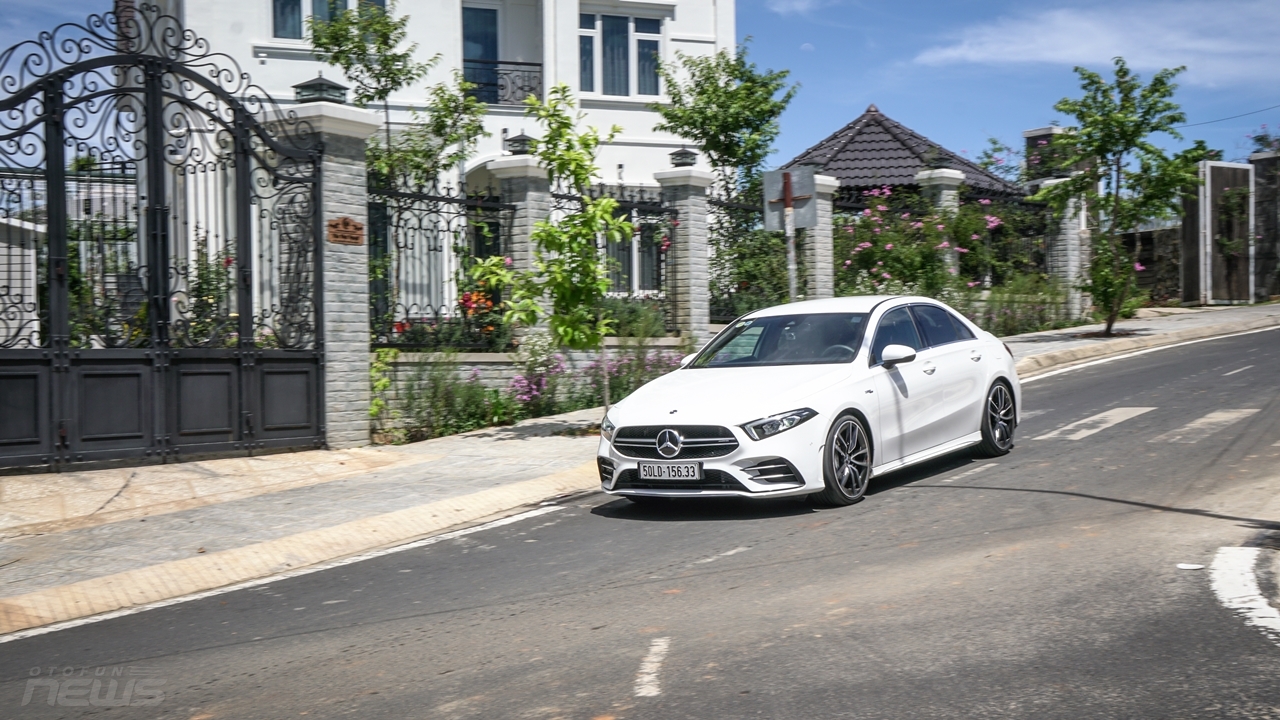 danh gia mercedes amg a35 sedan xe the thao cho nguoi moi choi