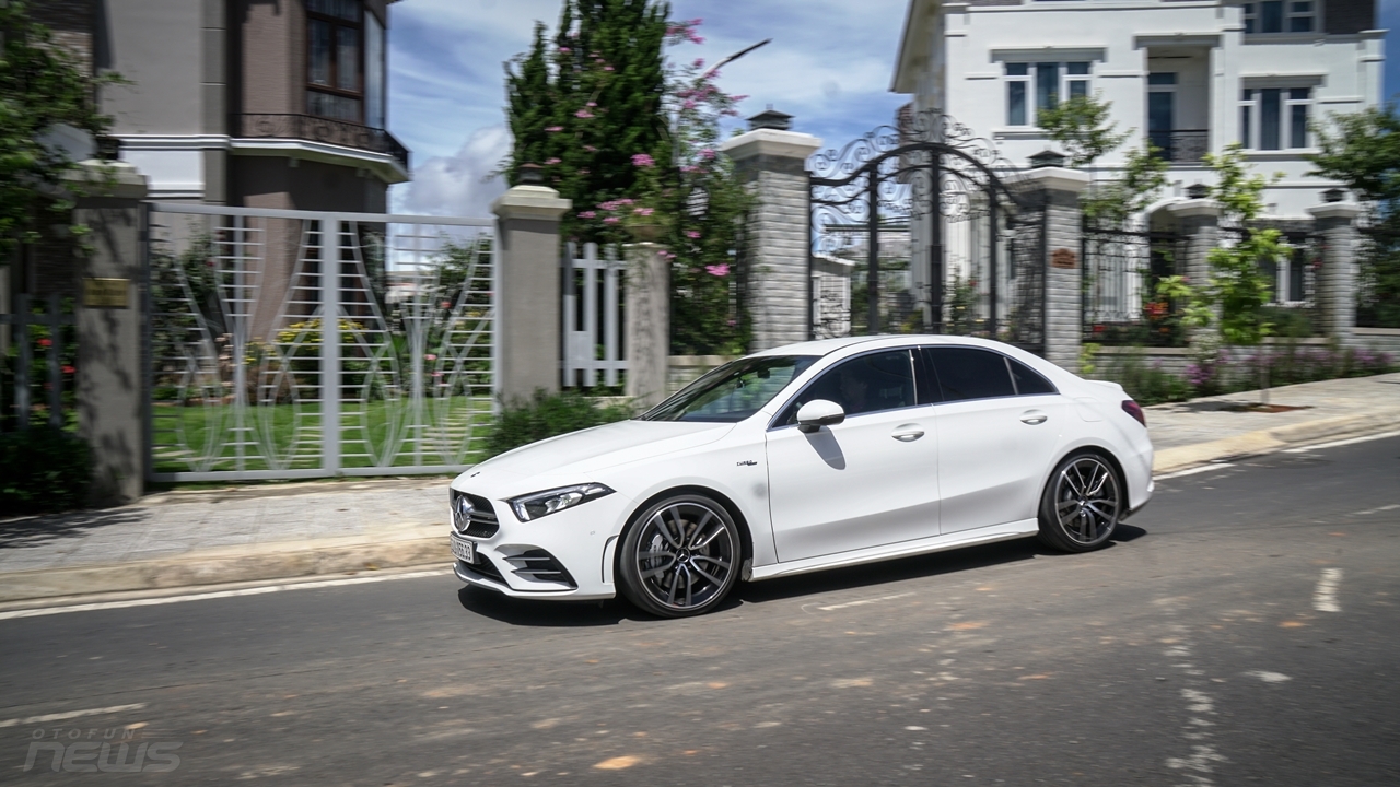 danh gia mercedes amg a35 sedan xe the thao cho nguoi moi choi