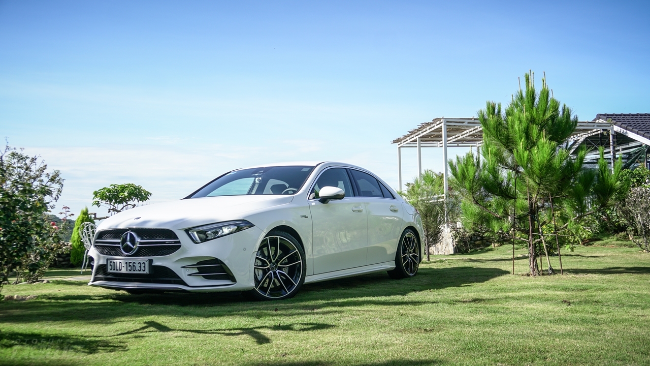 danh gia mercedes amg a35 sedan xe the thao cho nguoi moi choi