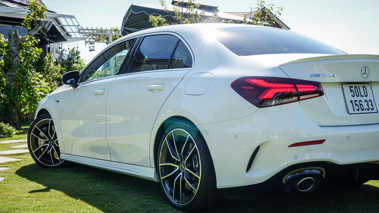 danh gia mercedes amg a35 sedan xe the thao cho nguoi moi choi
