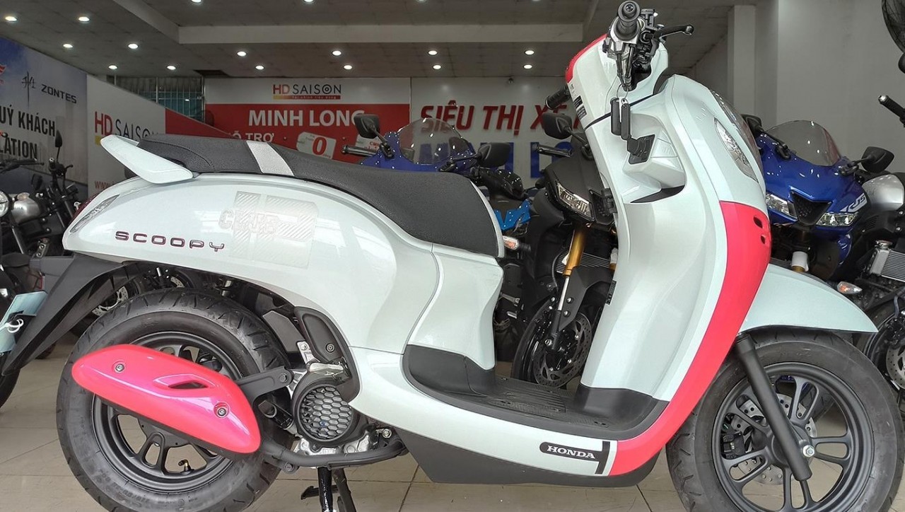 Honda Scoopy 2021 nhập từ Thái về Việt Nam có giá hơn 70 triệu đồng