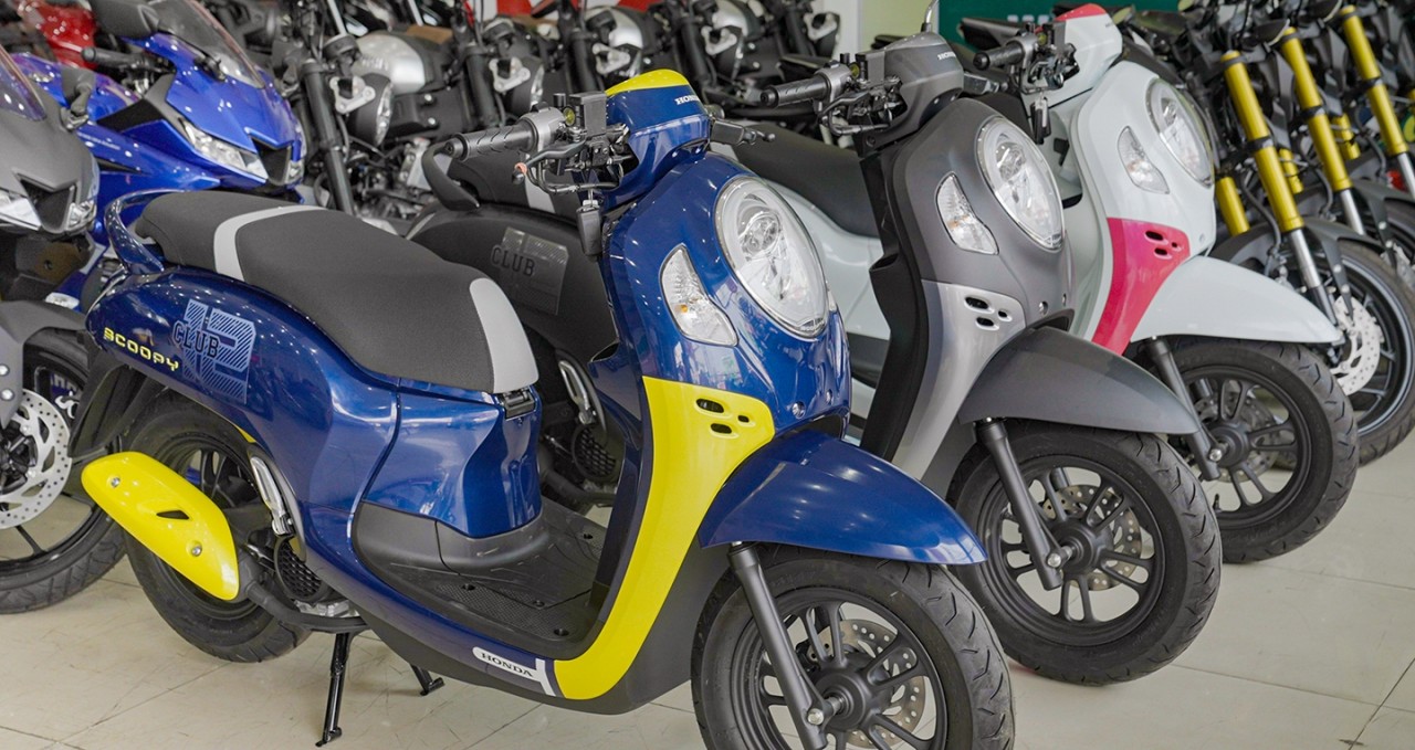 Honda Scoopy 2021 nhập từ Thái Lan về Việt Nam có giá hơn 70 triệu đồng