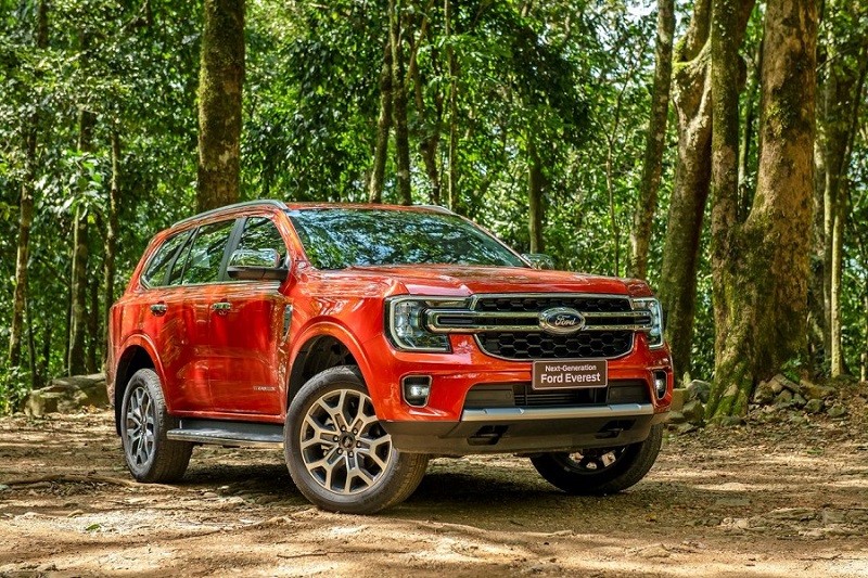 Ford Everest 2023 chính thức ra mắt tại Việt Nam, giá từ 1,099 tỷ đồng