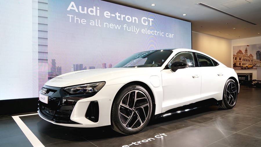 Audi e-tron GT quattro giới thiệu tại Việt Nam, giá từ 5,2 tỷ đồng