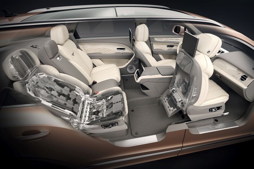 Bentley Bentayga EWB có thêm tùy chọn ghế Airline Seat hạng thương gia